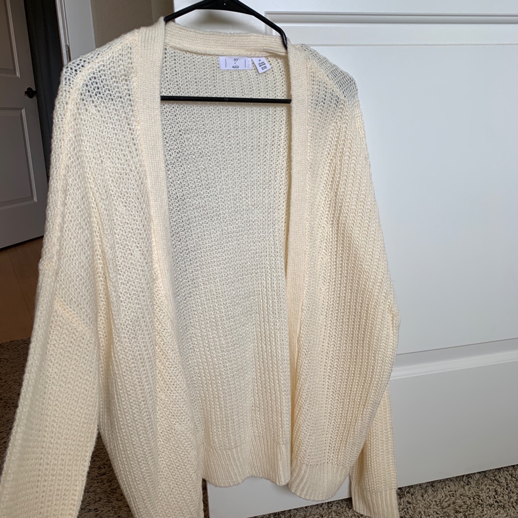 Nwot Cream Vintage Sweater